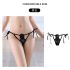 Floral Embroidery Side Tie G-String