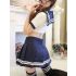 Navy Blue 2 Piece School Uniform with Mini Skirt