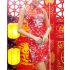 Red Floral Sexy Cheongsam