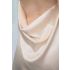 Champagne Chemise Nightie with Open Lose Back