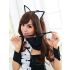 Black Kitty Front Tie Dress Cosplay 