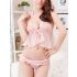 Pale Pink Two Piece Teddy