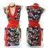 Red Japanese Ninja Seductive Side Slit Dress