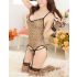 Leopard Print Tight Fitting 6 pieces Camisole
