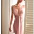 Pink Seductive Cross Chemise Dress