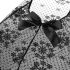 Black Maid Style Fishnet Apron Dress
